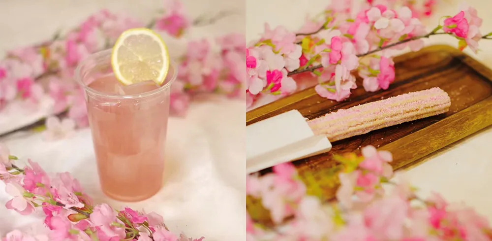 春限定『さくらレモネード』&『ストロベリーチュロス』3月7日より販売開始